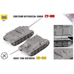 1:72 Zvezda 5044 - SU-100 Soviet Self-Propelled Gun