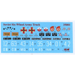 1:35 ICM 35001 - Kamaz-4310 Soviet Six-Wheel Army Truck