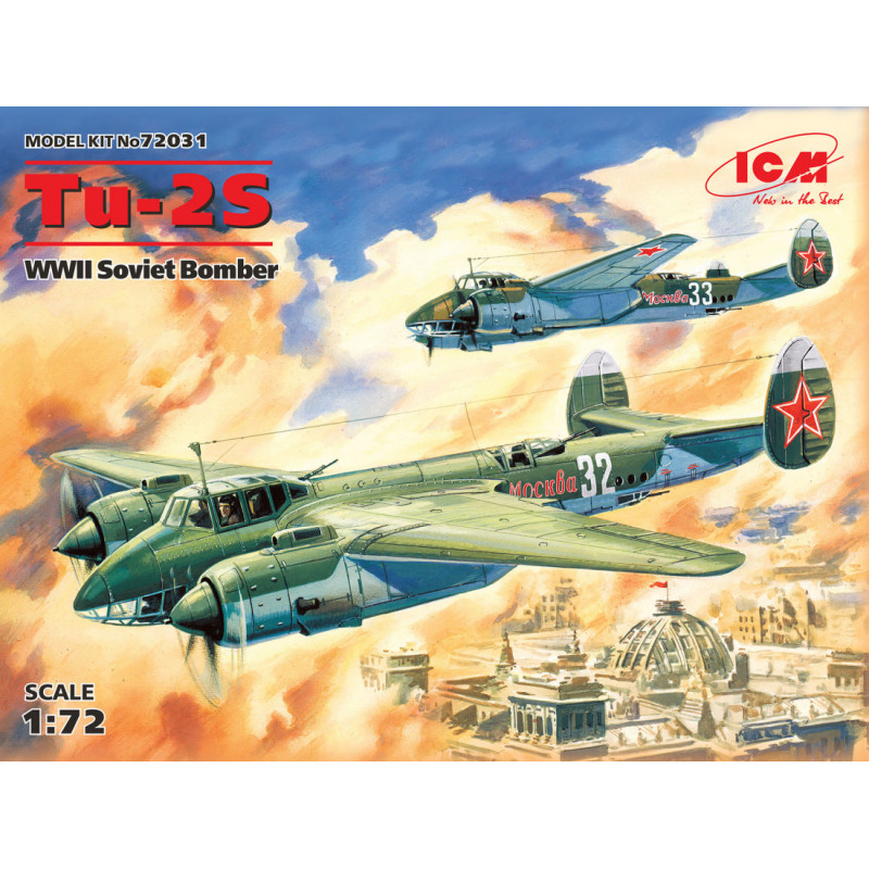1:72 ICM 72031 - Tupolev Tu-2 Soviet Bomber
