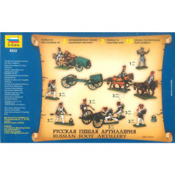 1:72 Zvezda 8022 -  Russian Foot Artillery 1812-1814