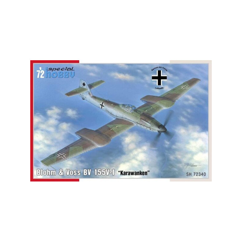 1:72 Special Hobby SH72340 - Blohm & Voss BV 155V-1 Karawanken