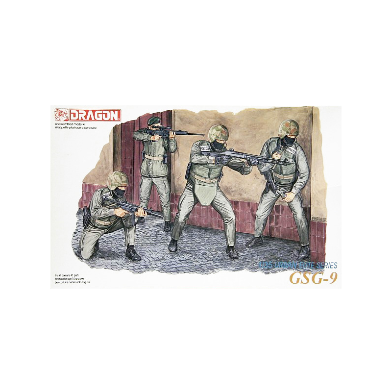 1:35 Dragon 6505 - GSG-9 German anti-terrorist police unit