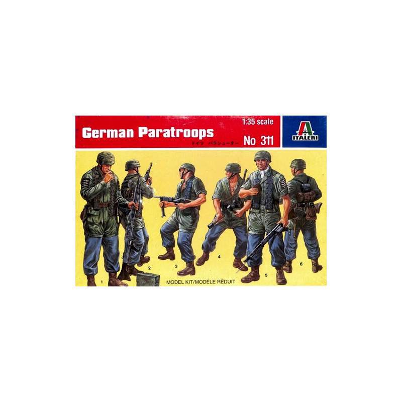 1:35 Italeri 311 German paratroops