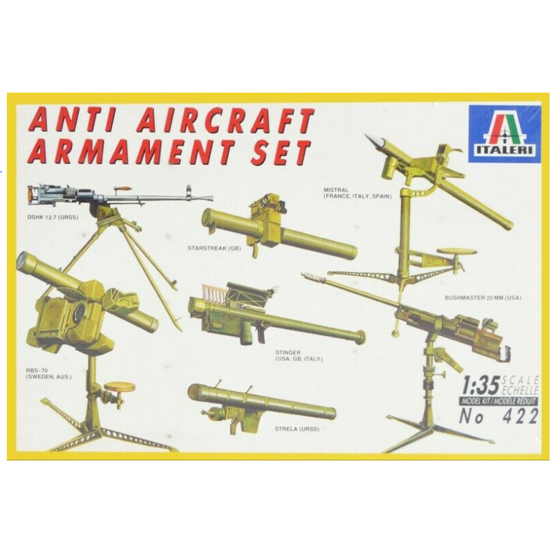 1:35 Italeri 422 - Anti Aircraft Armament Set