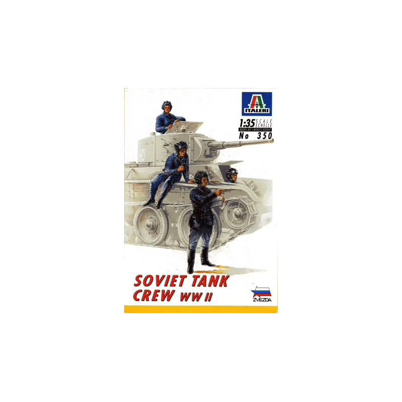1:35 Italeri 350 - Soviet Tank Crew WWII