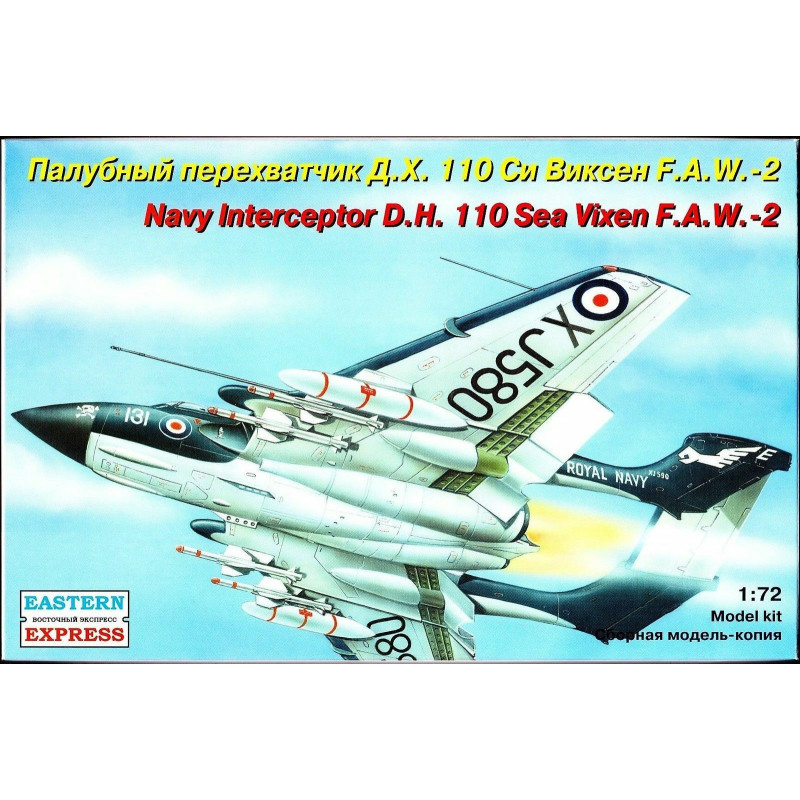 1:72 Eastern Express 72284 - De Havilland DH.110 Sea Vixen FAW.2 Fighter