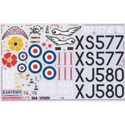 1:72 Eastern Express 72284 - De Havilland DH.110 Sea Vixen FAW.2 Fighter