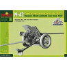 1:35 MSD 3515 - M-42 padomju 45 mm prettanku lielgabals, mod. 1942