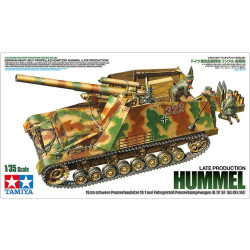 1:35 Tamiya 35367 - German Self-Propelled Gun "Hummel" Sd.Kfz.165 (Late Production) with 3 Figures
