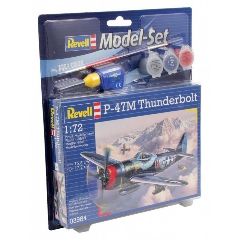 1:72 Revell 63984 - P-47M Thunderbolt, Model Set