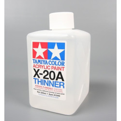 Tamiya Acrylic Paint X-20A Acrylic thinner 250ml (large size) bottle