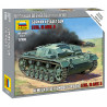 1:100 Zvezda 6155 - Vācu Sturmgeschutz III Ausf.B