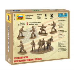 1:72 Zvezda 6279 - ASV jūras kājnieki