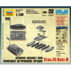 1:100 Zvezda 6155 - German self-propelled gun Sturmgeschutz III Ausf.B