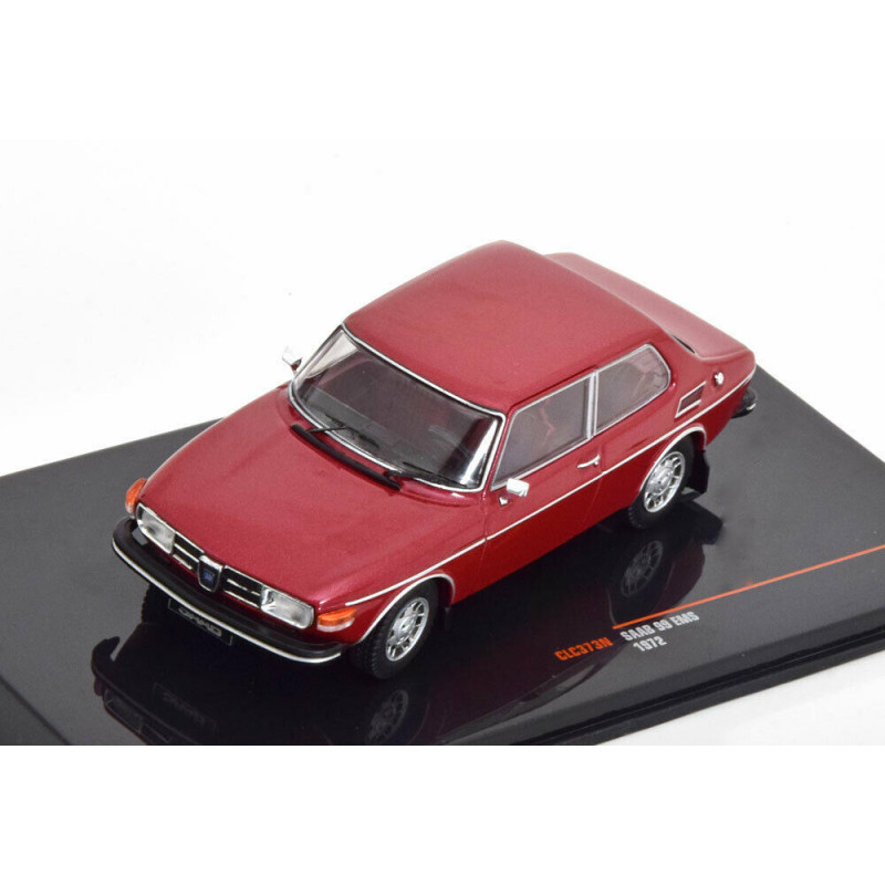 1:43 IXO CLC373N - Saab 99 EMS 1972 Dark Red Metallic