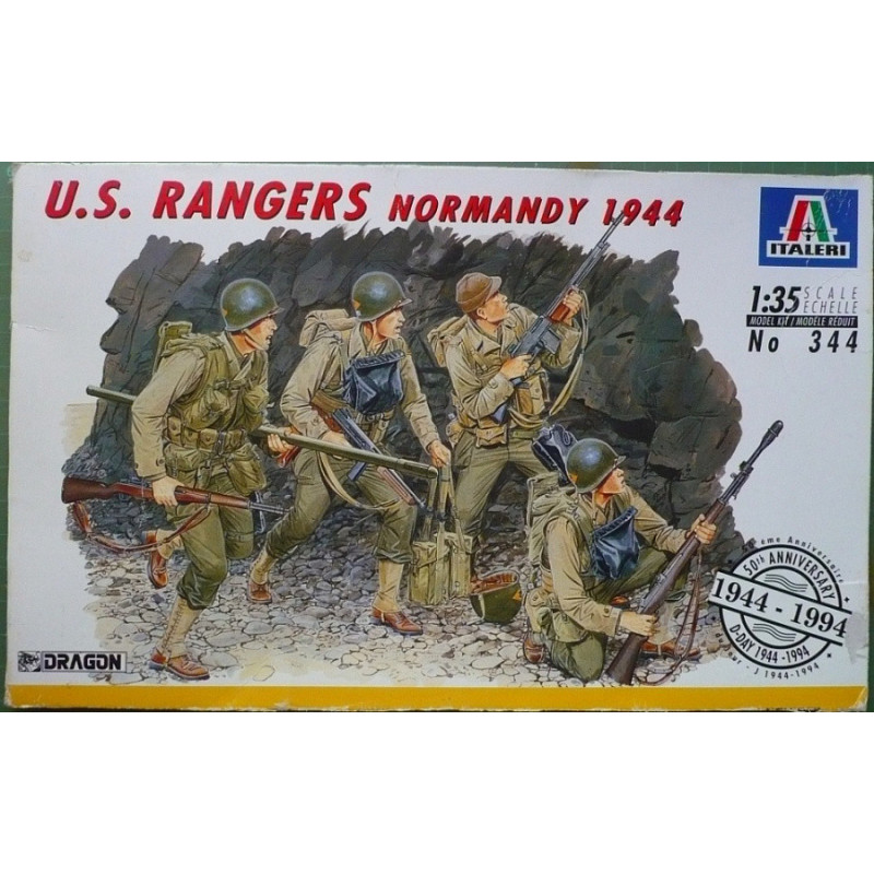 1:35 Italeri 344 - U.S. Rangers Normandy 1944