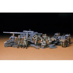 1:35 Tamiya 35017 - German 88mm Gun Flak 36/37 with 9 Figures