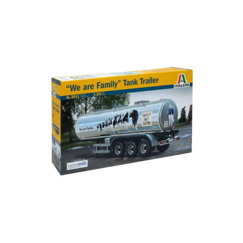 1:24 Italeri 3911 "We are family" Classic Tank Trailer