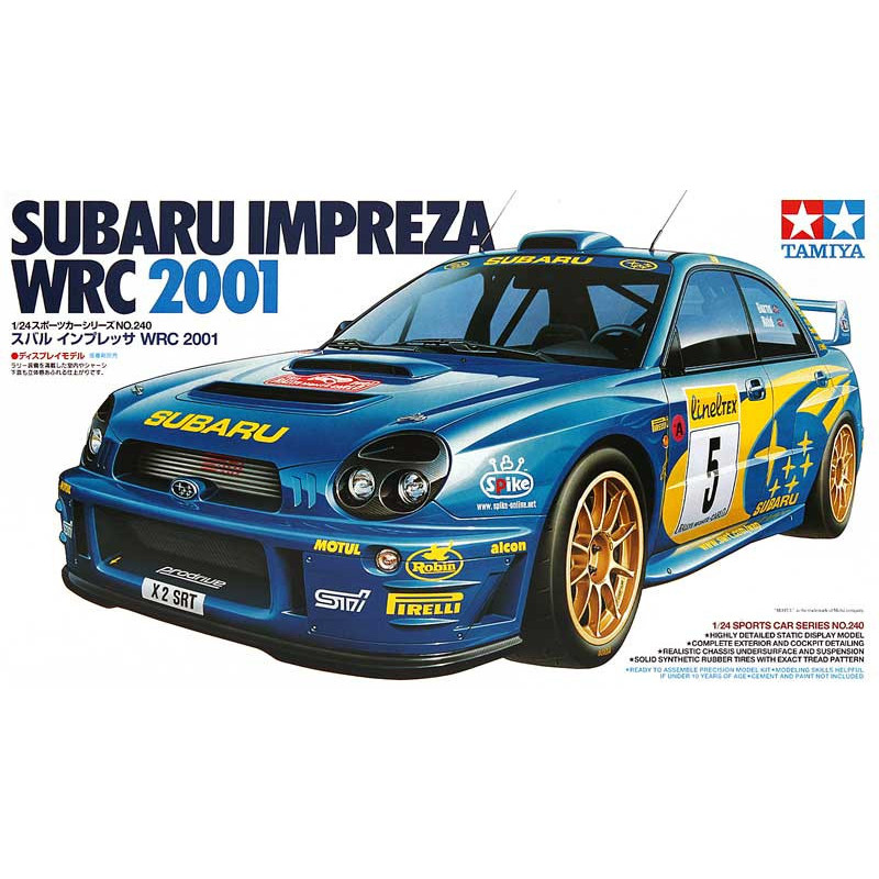 1:24 Tamiya 24240 - Subaru Impreza WRC 2001