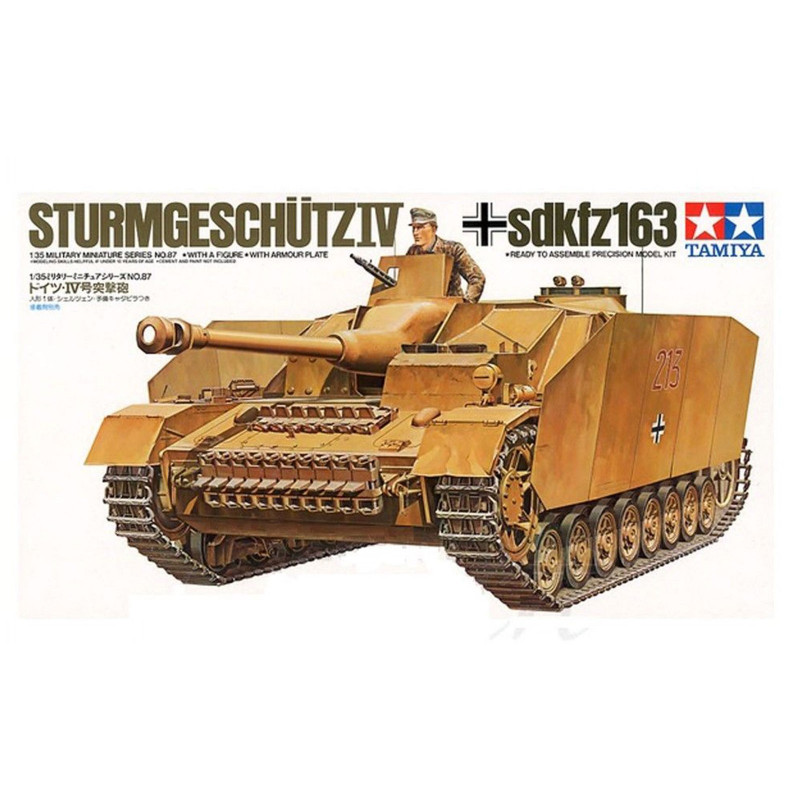1:35 Tamiya 35087 - German Sturmgeschütz IV Sd.Kfz.163 with 1 Figure