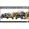 1:72 Academy 13416 - WWII Ground Vehicles Set