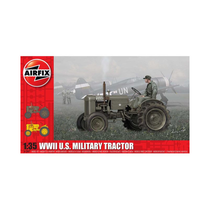 1:72 Airfix 1367 - WWII U.S. Military Tractor