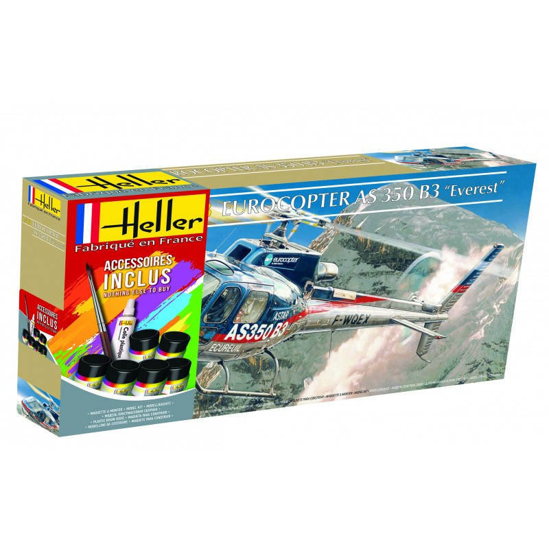 1:48 Heller 56488 - Eurocopter AS350 B3 Everest, Starter Set