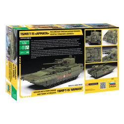 1:35 Zvezda 3623 - Krievijas TBMP T-15 Armata Whit 57 mm lielgabals un Ataka AT raķetes