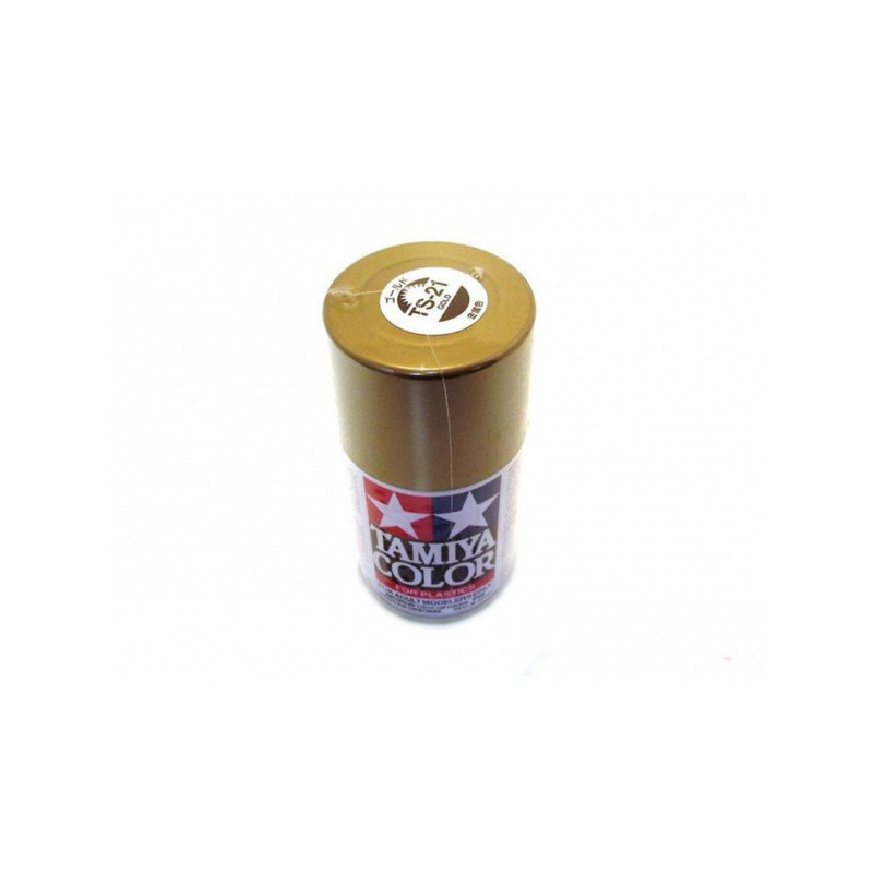 Tamiya 85021 - TS-21 Gold (Zelta) aerosola krāsa 100 ml.