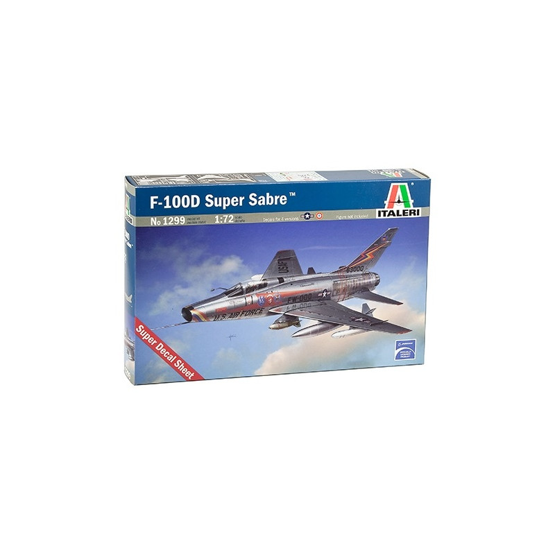 1:72 Italeri 1299 - F-100D Super Sabre
