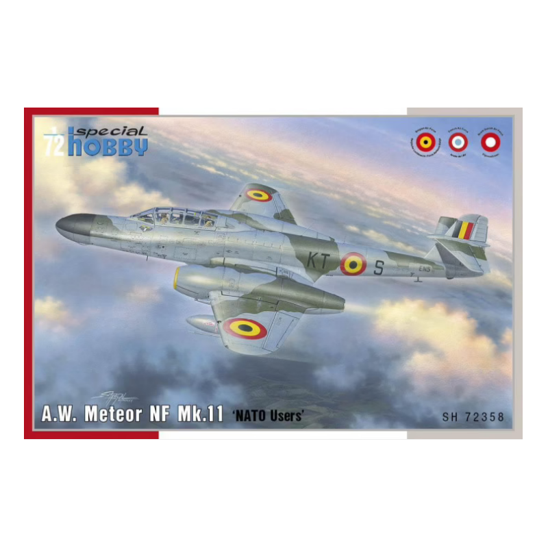 1:72 Special Hobby SH72358 - A.W. Meteor NF Mk.11 'NATO Users'