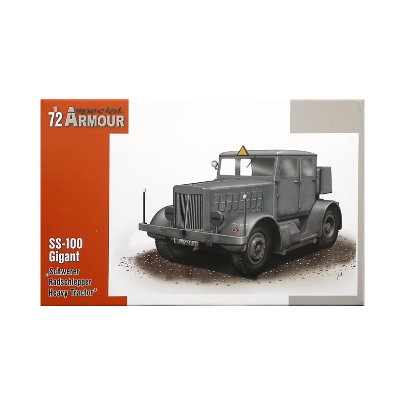 1:72 Special Hobby SA72001 - SS-100 Gigant "Schwerer Radschlepper/Heavy Tractor"