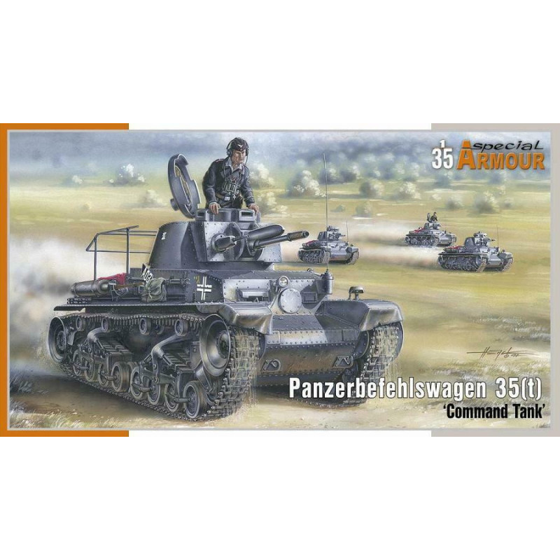 1:35 Special Hobby SA35008 - Panzerbefehlswagen 35(t) Command Tank