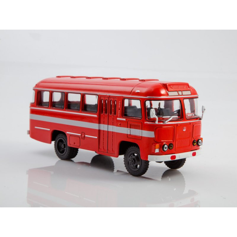 1:43 ПАЗ-3201С / PAZ-3201S автобус с журналом №32, Modimio Collections