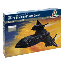 1:72 Italeri 145 - Lockheed Martin SR-71 Blackbird with Drone
