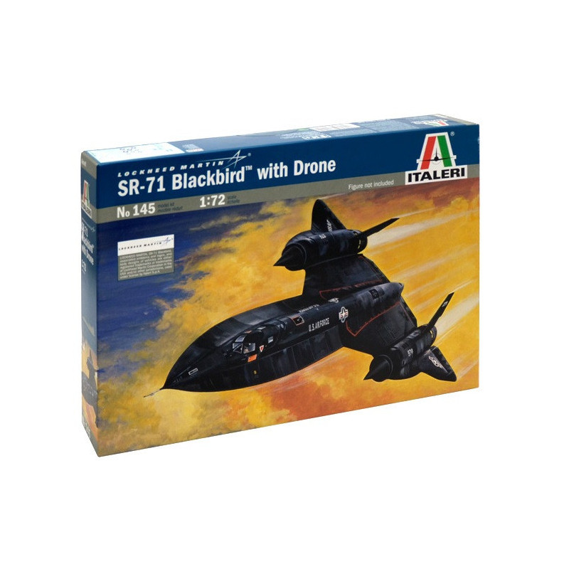 1:72 Italeri 145 - Lockheed Martin SR-71 Blackbird with Drone