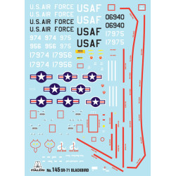 1:72 Italeri 145 - Lockheed Martin SR-71 Blackbird with Drone