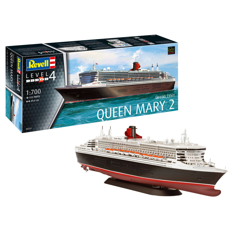 1:700 Revell 05231 - Ocean Liner Queen Mary 2
