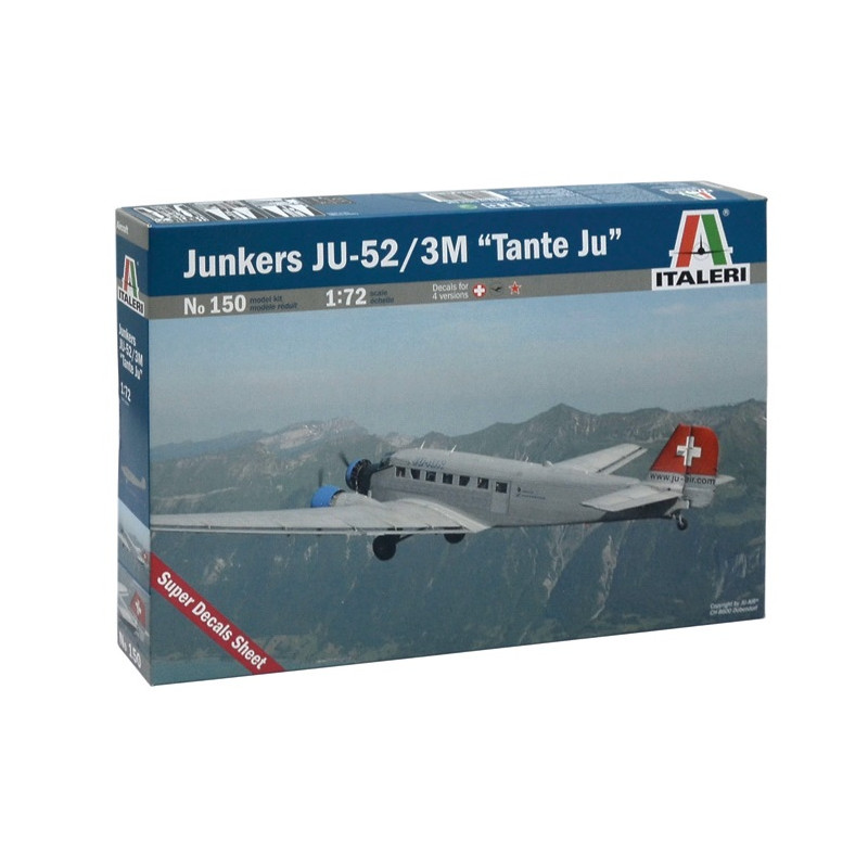 1:72 Italeri 150 - Junkers Ju-52/3M ''Tante Ju''