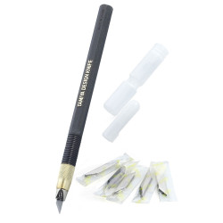 Tamiya 74020 - Tamiya Craft Modelers Knife with 30 Spare Blades