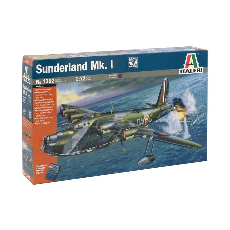 1:72 Italeri 1302 Sunderland Mk.I