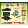 1:100 Zvezda 6101 - T-34/76 Soviet medium tank (model 1940)