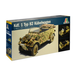 1:9 Italeri 7405 - Kdf. 1 Typ 82 Kübelwagen
