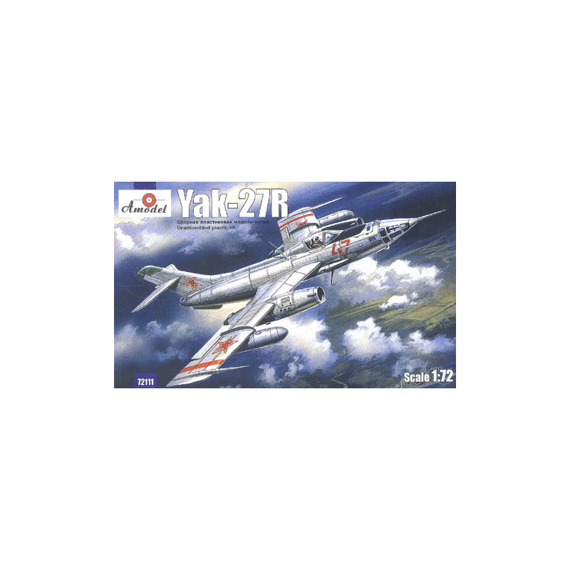 1:72 Amodel 72111 - Yakovlev Yak-27R Soviet Reconnaissance aircraft