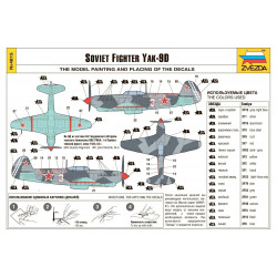 1:48 Zvezda 4815 - Soviet fighter Yakovlev YAK-9D / JAK-9D
