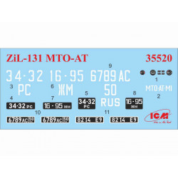 1:35 ICM 35520 - ZiL-131 MTO-AT Soviet Recovery Truck