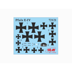 1:72 ICM 72121 - Pfalz E.IV WWI German Fighter