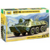 1:35 Zvezda 3556 БТР-70 / BTR-70 Soviet Armoured Personal Carrier