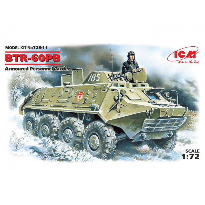 1:72 ICM 72911 - BTR-60PB Armoured Personnel Carrier