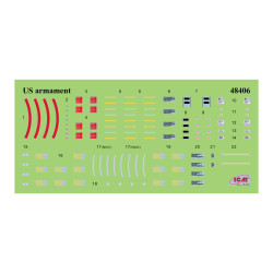 1:48 ICM 48406 - Авиационное вооружение США